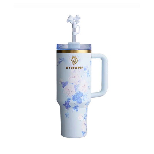 Everblooming Rosettes - Love Shack Fancy Edition - 40oz Tumbler Quencher