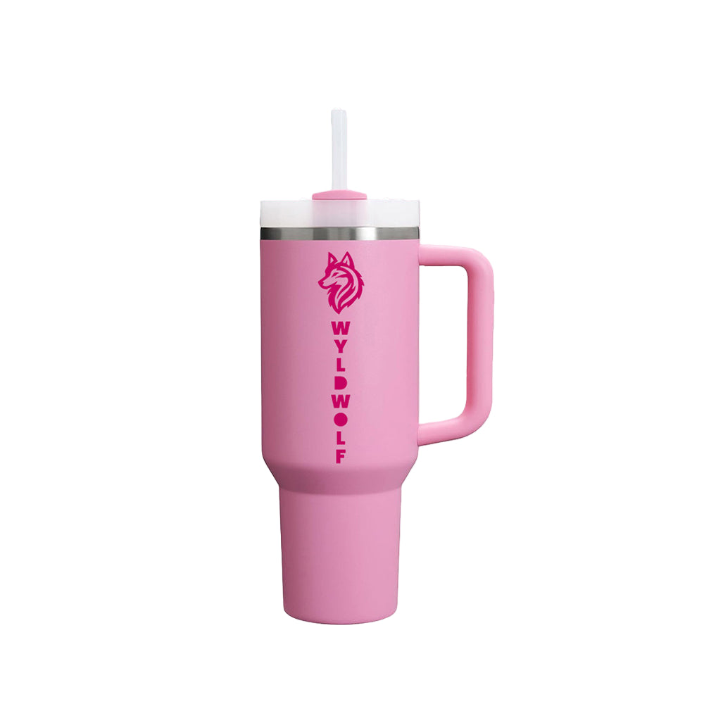 Vibrant Hot Pink - Premium edition - 40oz Tumbler Quencher