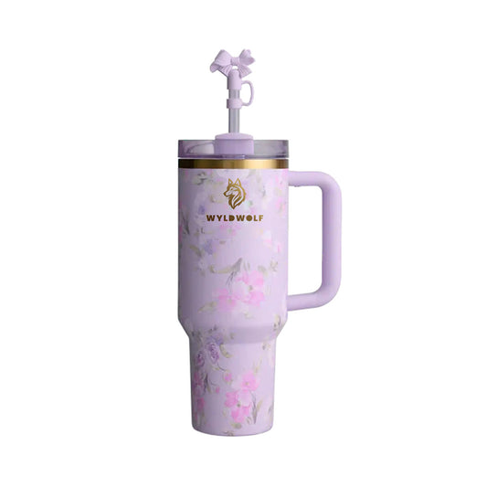 Floral Lavender - Love Shack Fancy Edition - 40oz Tumbler Quencher