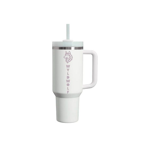 Matte White - Premium Edition - 40oz Tumbler Quencher