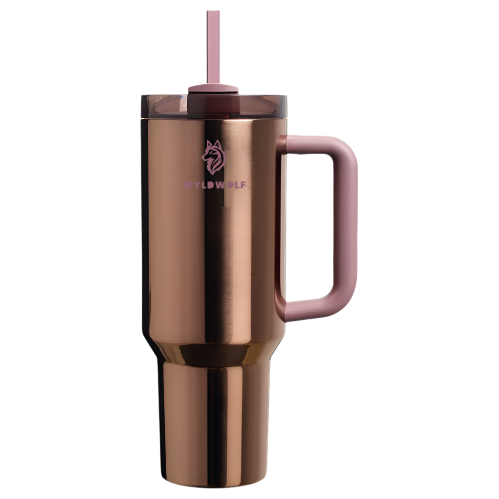 Rose Gold - Premium edition - 40oz Tumbler Quencher