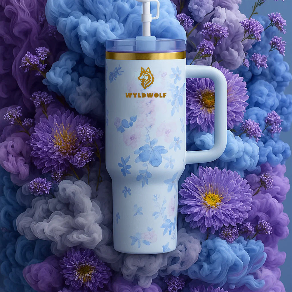 Everblooming Rosettes - Love Shack Fancy Edition - 40oz Tumbler Quencher
