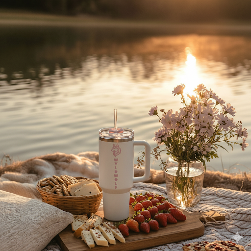 Matte White - Premium Edition - 40oz Tumbler Quencher